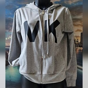 MICHAEL Michael Kors Pearl Heather Gray Hoodie